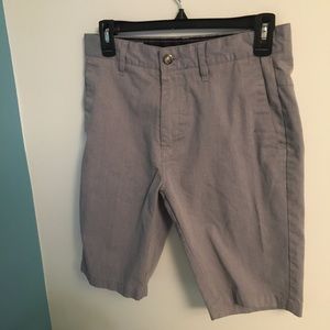 Volcom gray shorts size 28 waist